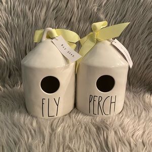 Rae Dunn Perch/Fly birdhouse